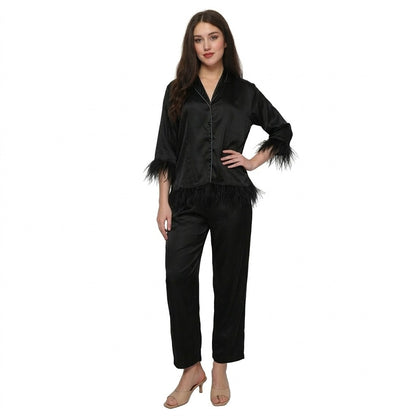 Lune Satin - Saten Pijama Takımı