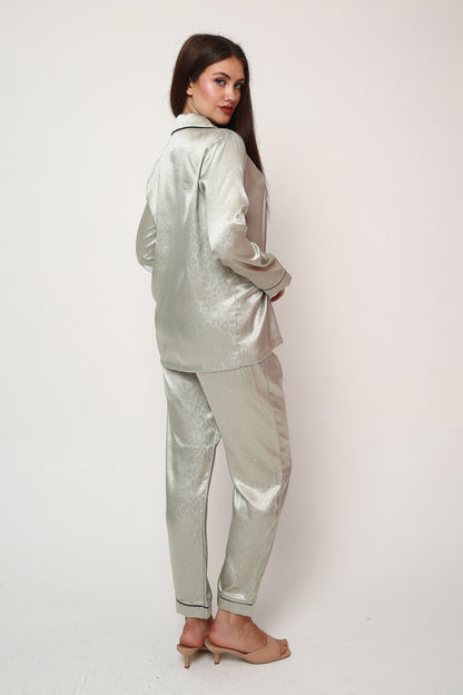 Shadow Tigris – Saten Pijama Takımı