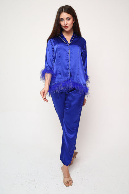Élite Lumière –  Saten Pijama Takımı
