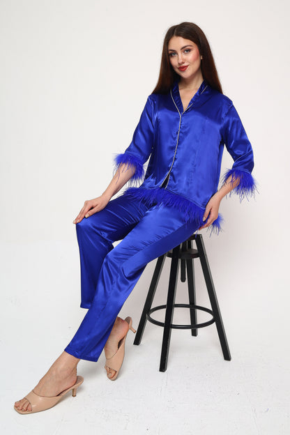 Élite Lumière –  Saten Pijama Takımı